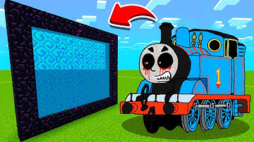 How To Make A Portal To The THOMAS EXE Dimension In Minecraft