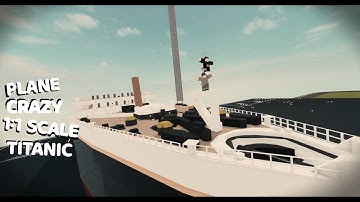 1:1 Scale Titanic WIP, Plane Crazy Cinematic showcase. (Full Showcase soon)