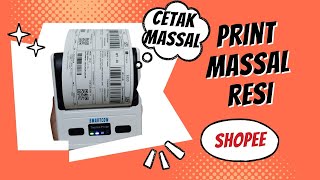 TUTORIAL ON PRINTING BULK SHOPEE RECEIPTS PRINTED WITH A MOBILE PHONE WITH AN 80MM THERMAL PRINTER