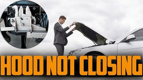 6 oorzaken waarom uw motorkap niet sluit - Prijs voor reparatie van uw motorkap