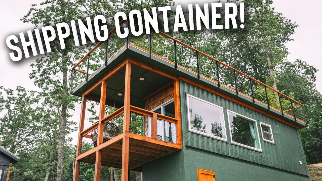 Custom 29ft Shipping Container Home! | Tiny House Tour!