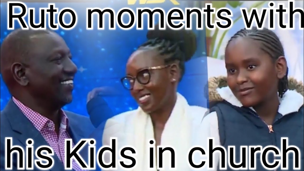 🔥After Kayole, RUTO headed to Jesus Winner in Roysambu with Family 👪 ...