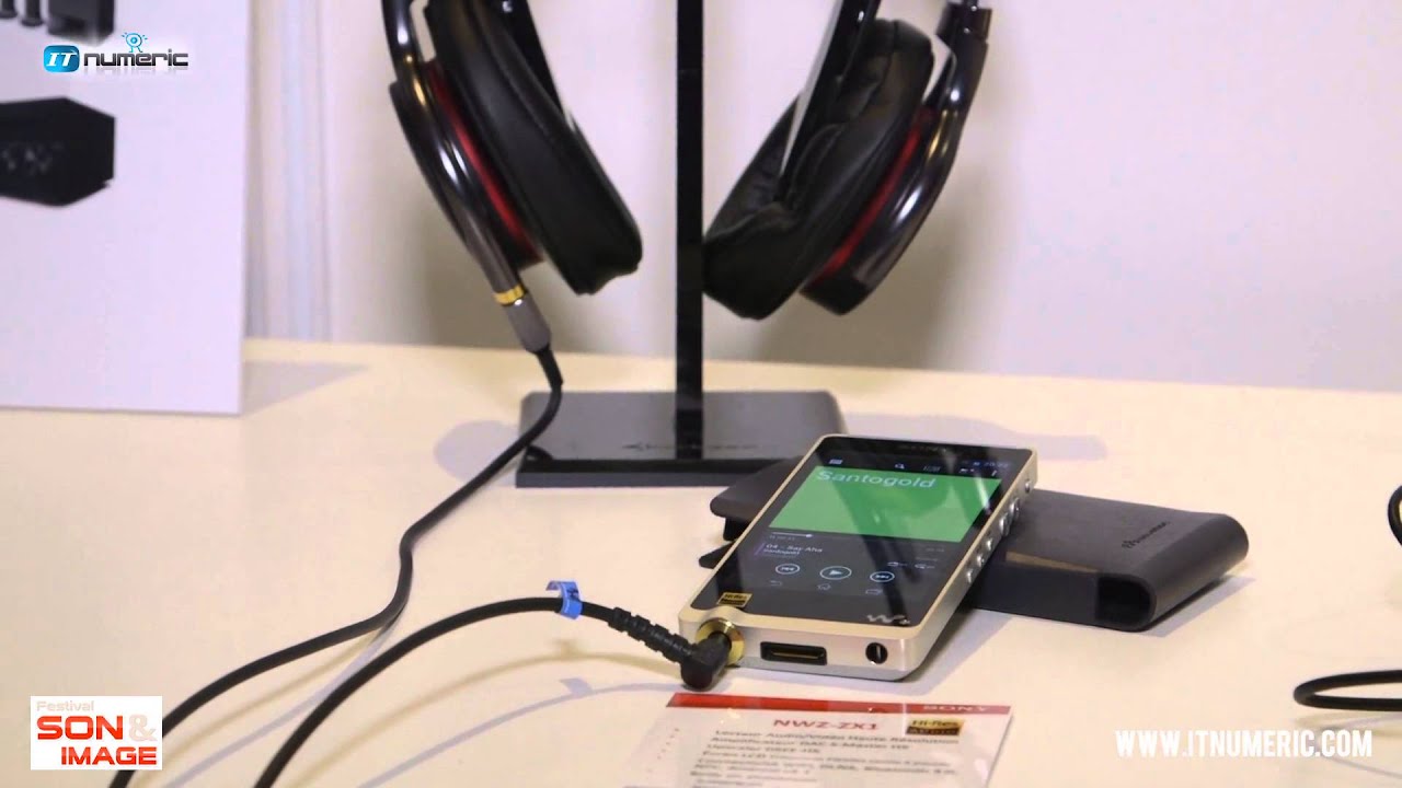 Sony NWZ-ZX1 Walkman vidéo avec audio haute résolution