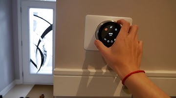 谷歌Nest thermostat 恒温器安装和使用