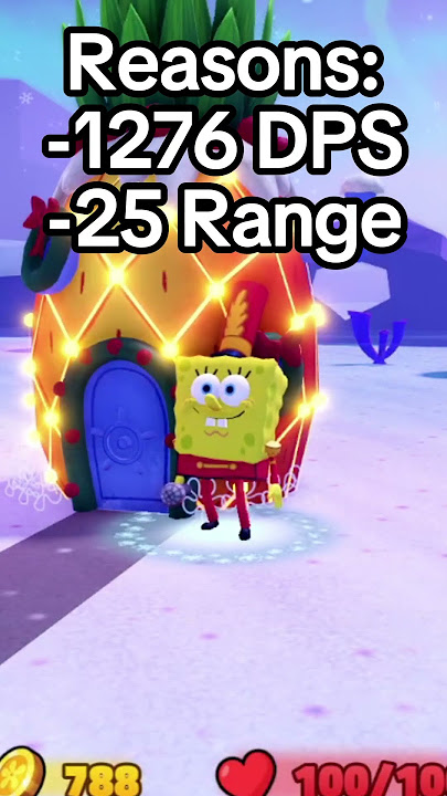🏆 Top 5 Spongebob Units in Spongebob Tower Defense | #shorts #ttd #telanthric