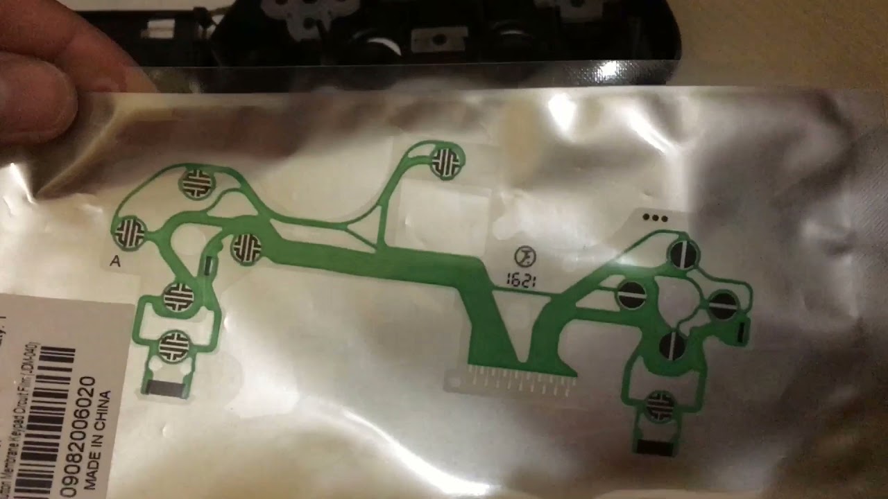How to replace conductive film jdm040,silicon film PS4 controller