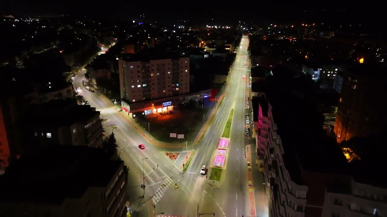 Zalău noaptea, septembrie 2023