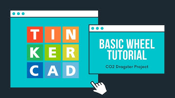 CO2 Dragster Basic Wheel - TinkerCAD Tutorial