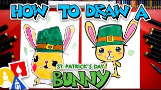 how to draw a leprechaun bunny