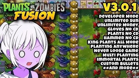UPDATE !! Plants vs Zombies FUSION 3.0.1 MOD MENU - Android APK