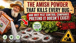 The Amish Powder That Kills Every Bug — And Why Pest Control Companies Pretend It Doesn't Exist