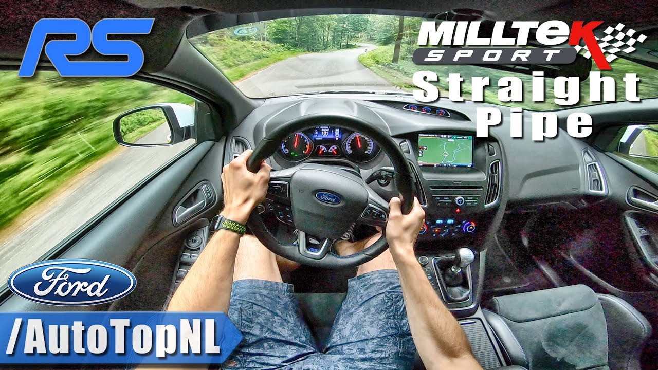 milltek uitlaat ford focus rs FORD FOCUS RS MK3 400HP | CRAZY LOUD! POV Test Drive by AutoTopNL
