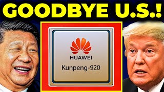 Huawei JUST LAUNCHED Kunpeng-920 Chip for HarmonyOS PCs... U.S. SHOCKED😲!