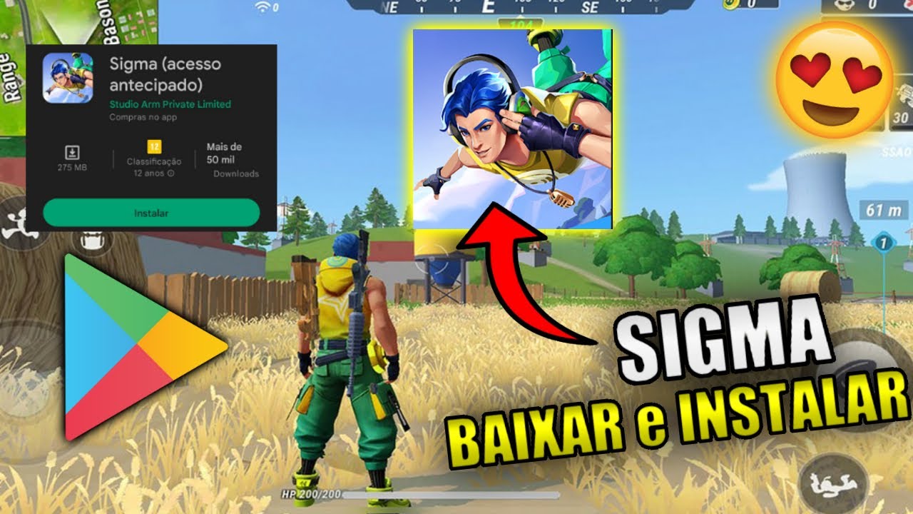 Novo Jogo que parece com Free Fire - Como Baixar o Novo Jogo Sigma LINK  DIRETO MEDIAFIRE 😱❣️ 