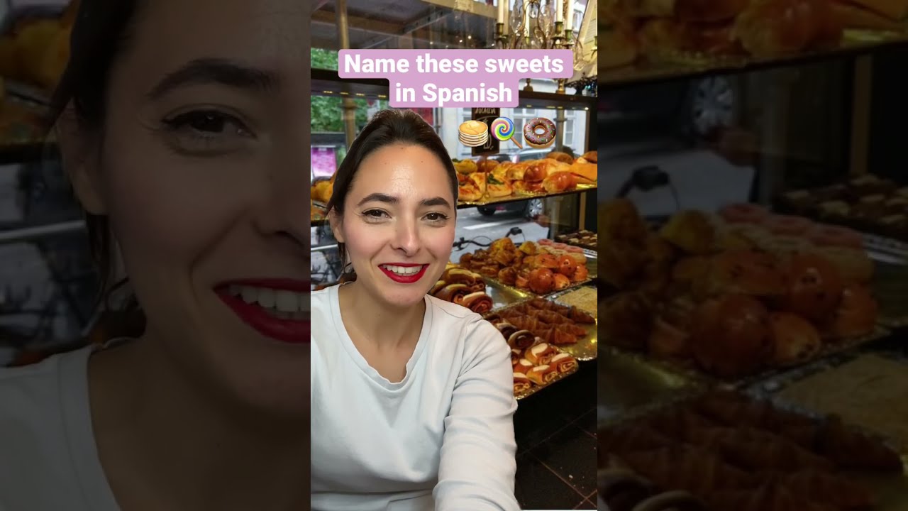 Name these sweets in Spanish. Food vocabulary Bombofoods