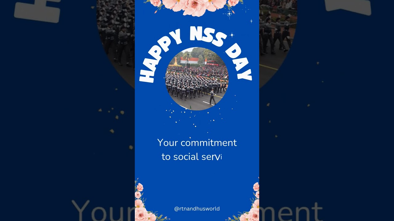 Happy NSS Day/