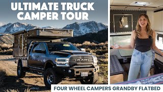 ULTIMATE TRUCK CAMPER TOUR | Four Wheel Campers Grandby Flatbed on Ram 3500 by Bona Fide Outside 28,086 views 1 year ago 10 minutes, 8 seconds