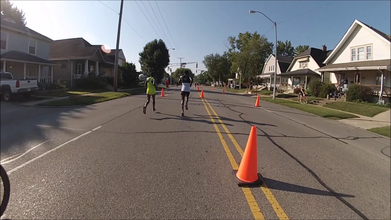 2017 Mill Race Marathon Final Mile YouTube