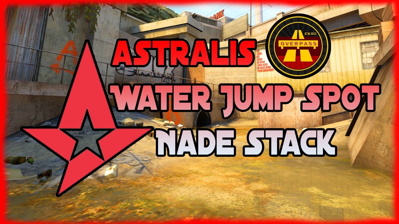 Astralis Overpass Triple Nades (CS:GO Tricks)