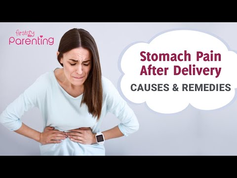 What Causes Stomach Pain After Childbirth