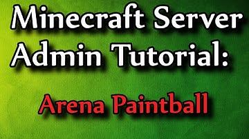 Minecraft Admin How-To: Arena Paintball - Battle Arena