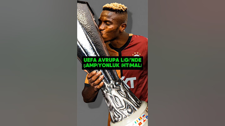 GALATASARAY'IN UEFA AVRUPA LİGİ'NDEKİ ŞAMPİYONLUK İHTİMALİ ORTAYA ÇIKTI🏆🦁 #football #shorts