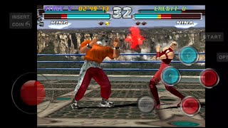 Tekken Tag Tournament Arcade King Attacks Nina 2 Ryona 3