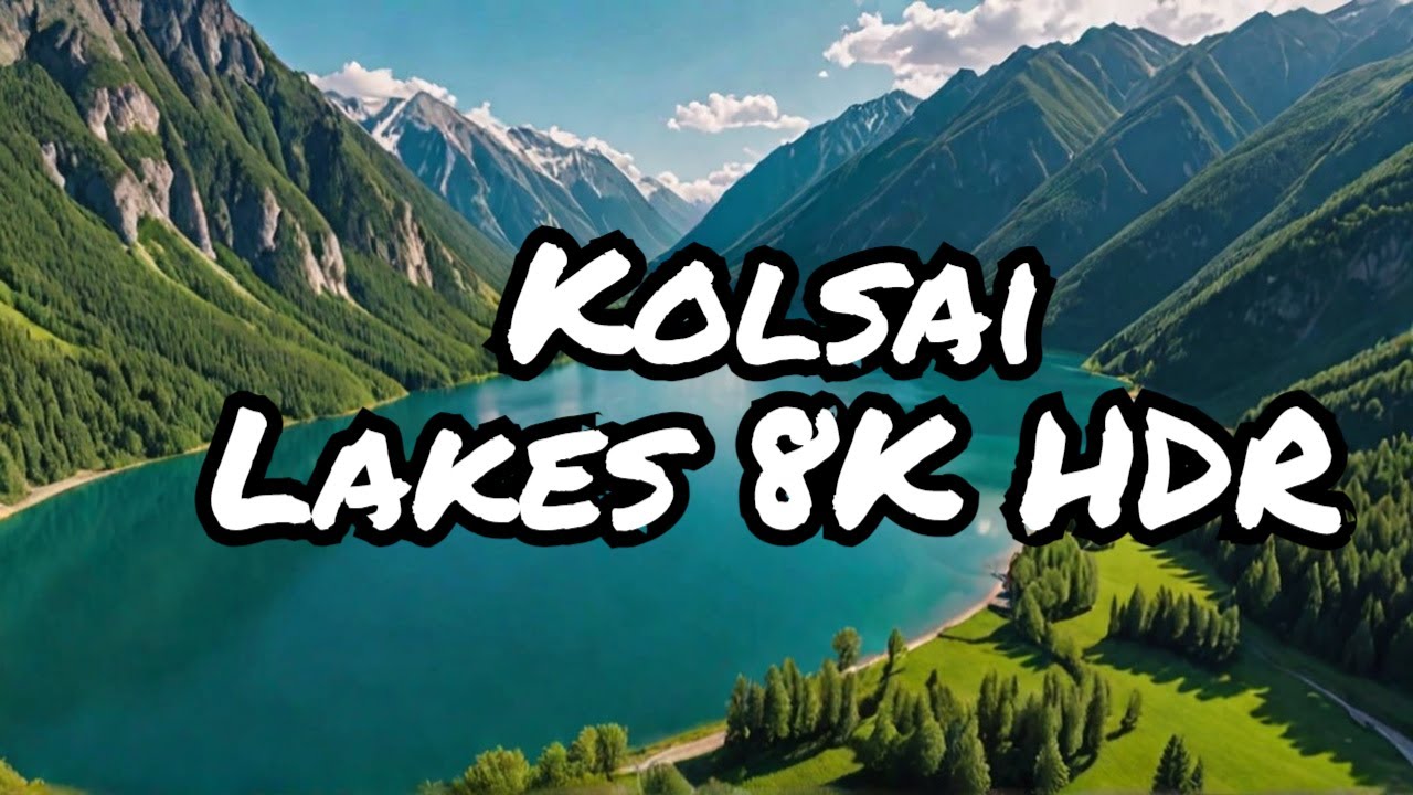 Kolsai Lakes National Park, Kazakhstan 🇰🇿 in 8K ULTRA HD HDR Dolby Vision™ Drone Footage