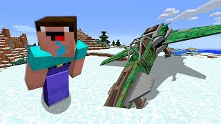 НУБ РАЗБИЛ САМОЛЕТ ДЛЯ ГРИФЕРСТВА В МАЙНКРАФТ ! НУБ ПРОТИВ САМОЛЕТОВ В MINECRAFT Мультик