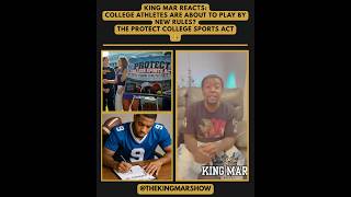 NIL Money, Athlete Rights & the Senate’s College Sports Bill | King Mar Reacts # #collegesports