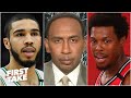 Celtics vs. Raptors Game 5 reaction: Stephen A. says it's over for Toronto | First Take