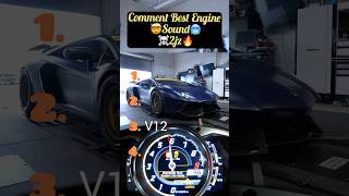 Supra beat Lamborghini😱!-Ranking BEST Engine SOUND!🔥 #supra ranking