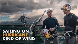 Sailing on hurricane kind of wind: Fantela brothers breaking their record in sailing 49er!