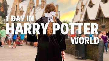Visiting the Wizarding World of Harry Potter in ONE DAY! (Harry Potter World Itinerary)