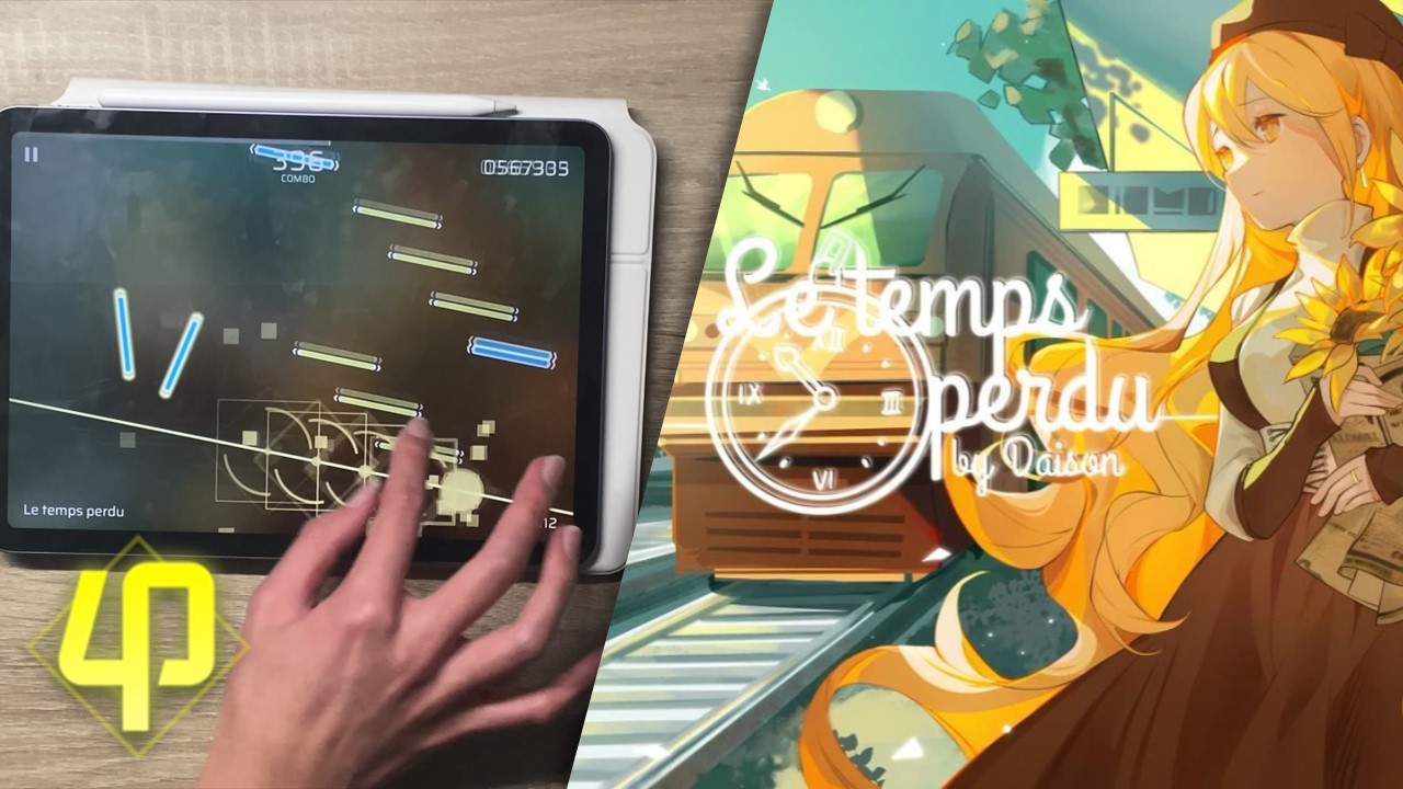 One-Hand Phigros · Le temps perdu [IN 12] · All Perfect (φ)