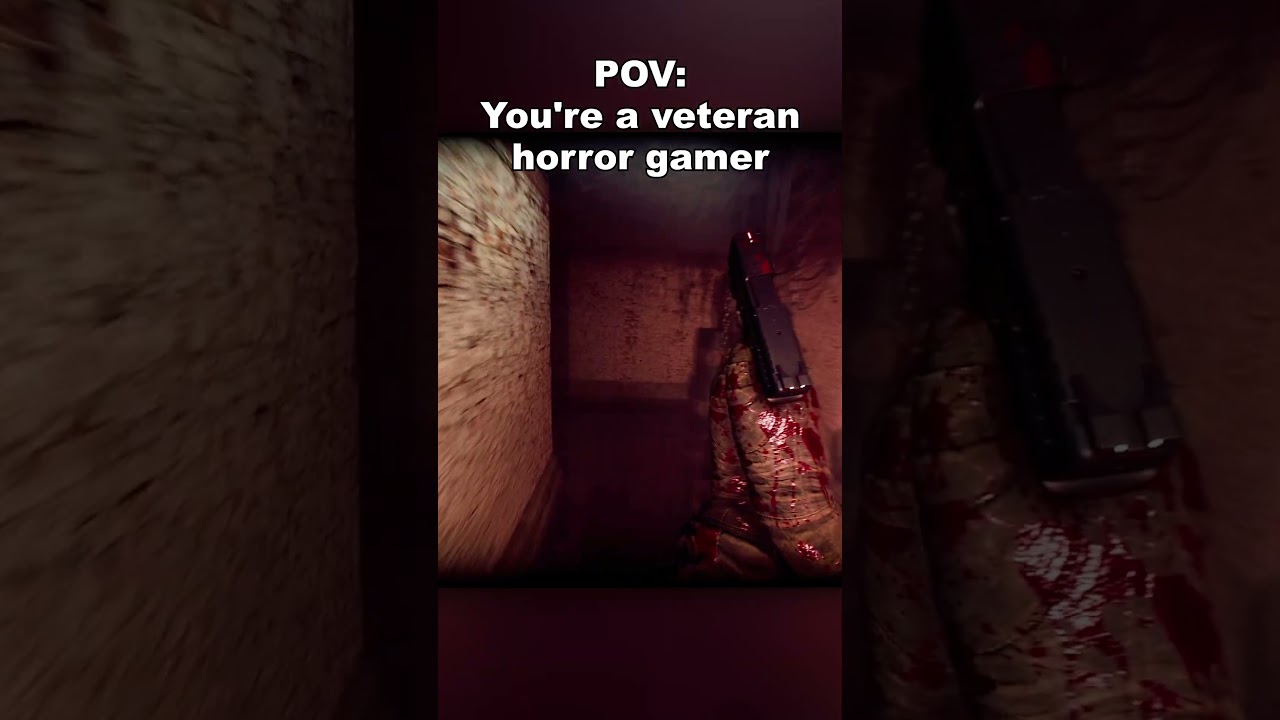 This is how I play horror games on daily basis 🧱 Deppart 