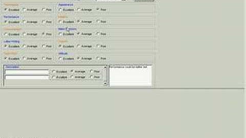 MS Access Human Resources Staff Monitoring Application