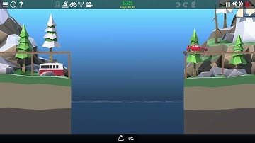 1-05 Checkpoints / $1555 / 1st place / Poly Bridge 2