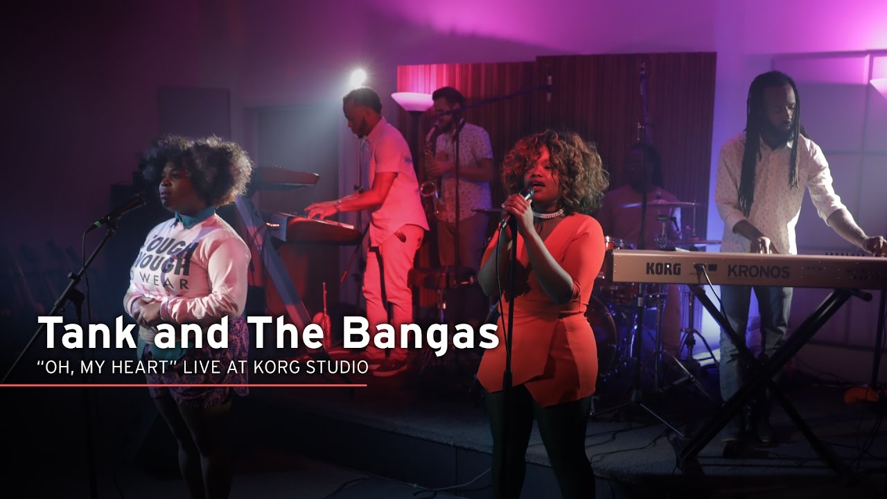 Tank and The Bangas Performs Oh Heart Live at Korg USA