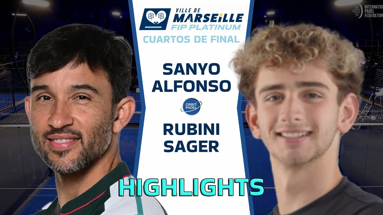 🔥Sanyo & Alfonso VS Rubini & Sager | FIP Platinum Marseille 2026 | Cuartos de Final | Highlights