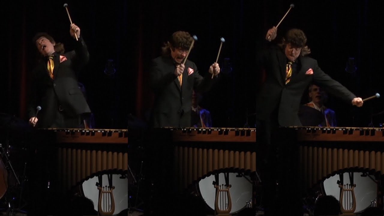 Helge Schneider am Vibraphon (15.02.2011, Hamburg)