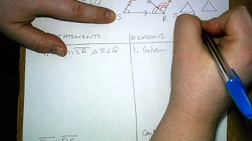 Proof using congruent triangles to prove lines parallel