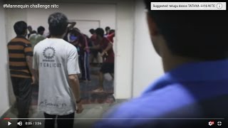 #Mannequin challenge nitc
