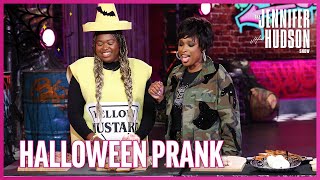 Jennifer Hudson Gets A Fright During Lastminute Halloween Party Prep