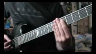 The Ghost Inside - Through The Cracks (guitar cover)