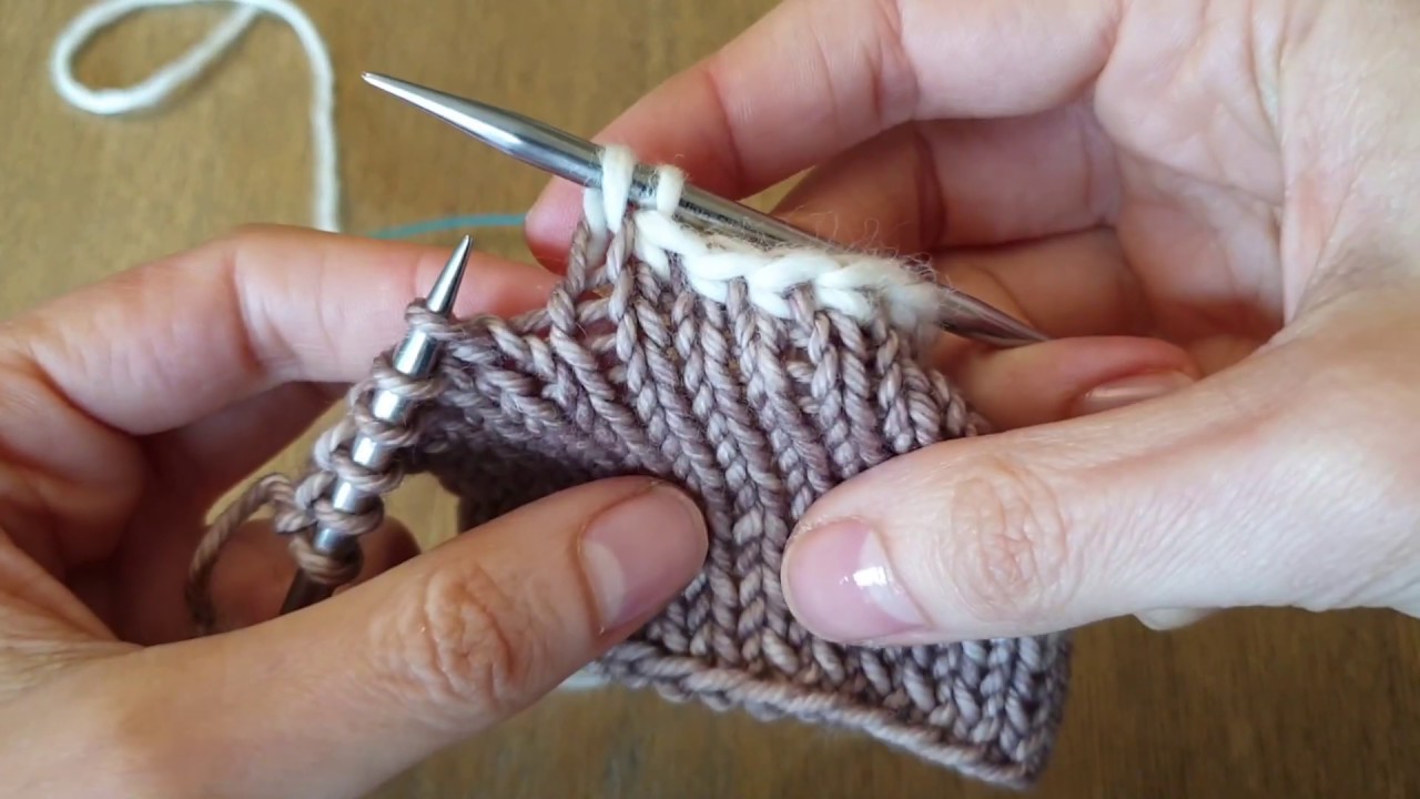 Cierre de puntos en elástico en continental