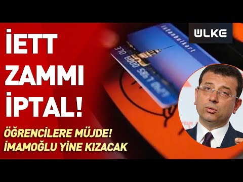 İstanbul'da İETT'ye Yapılan Zam İptal! Öğrenci Akbili Ne Kadar?