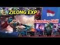Zilong Exp Lane | Amazing Skill | Mobile Legends