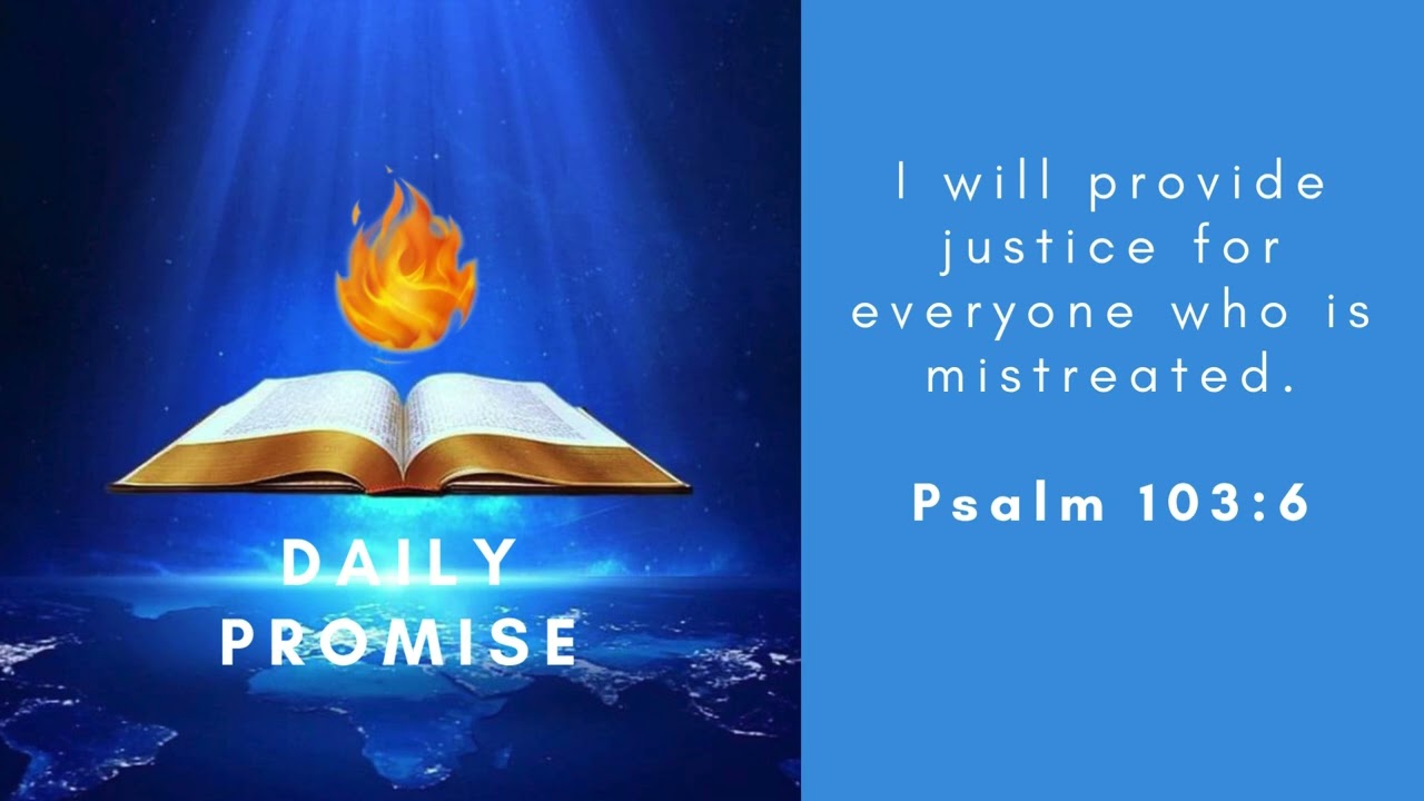 Daily Promise - Psalm 103:6