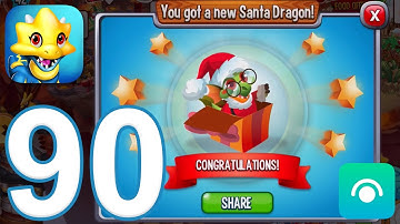 Dragon City - Gameplay Walkthrough Part 90 - Level 42, Santa Dragon (iOS, Android)